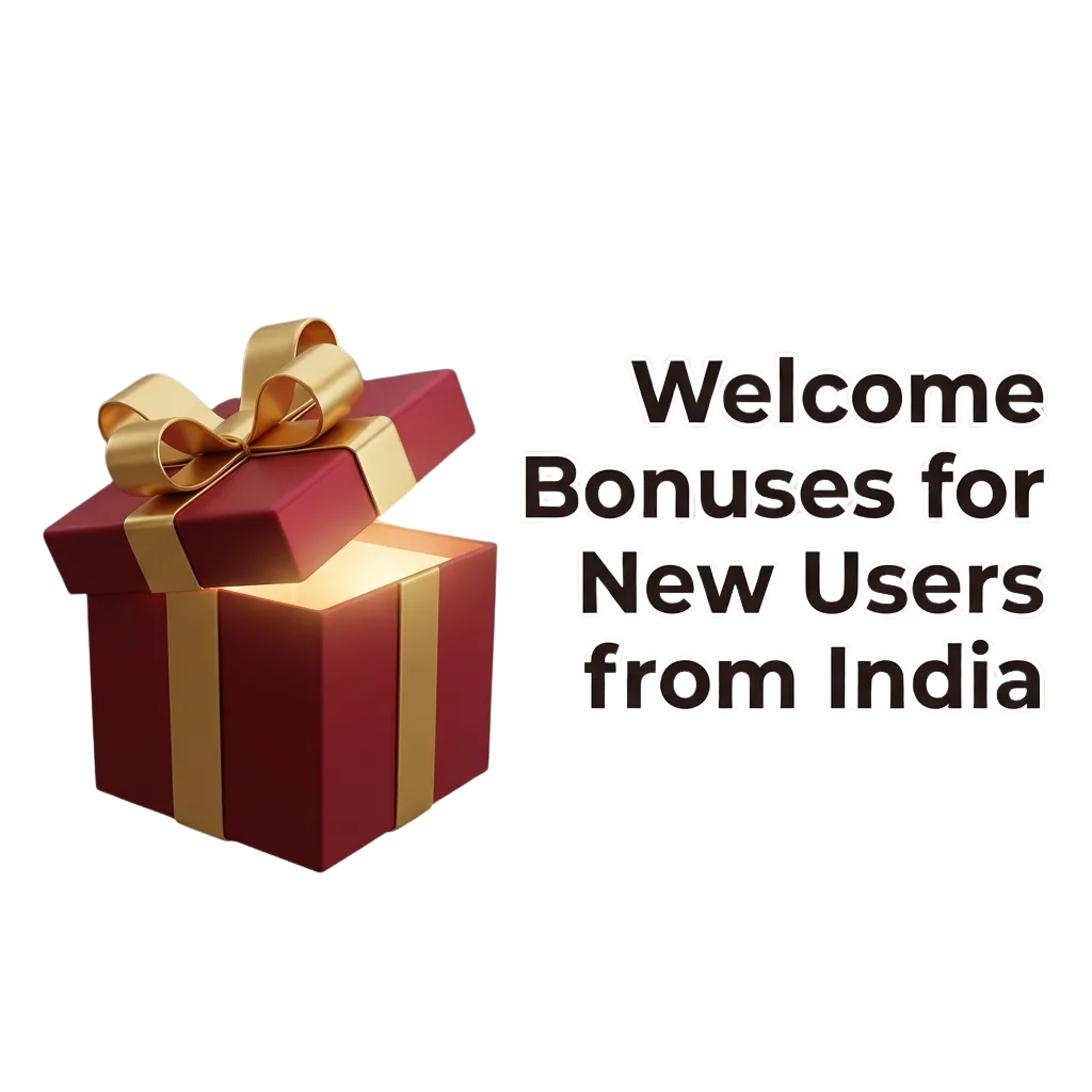 Banner showing welcome bonuses for new Indian users: 160% sports up to ₹16,000 or 100% casino up to ₹20,000.