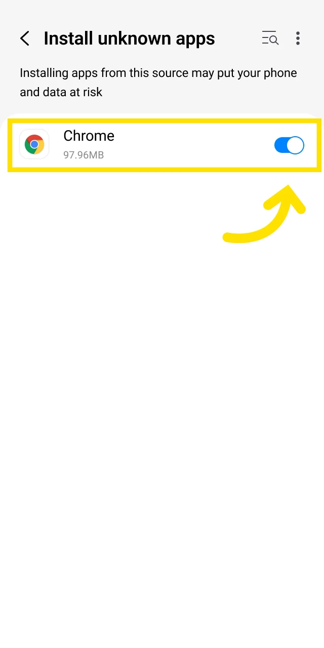 Allow unknown sources if you are prompted to install the Dafabet app.