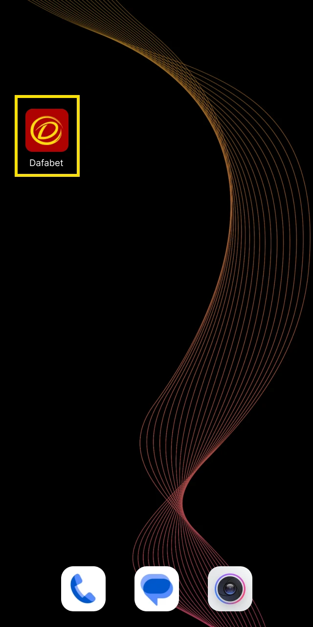 Launch the app on your mobile device to play Dafabet Crazy Time Game anywhere.