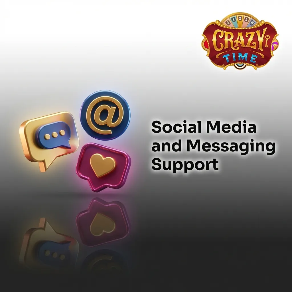 Illustration of phone with WhatsApp, Telegram, Messenger, and X icons showing alternative customer support contact options